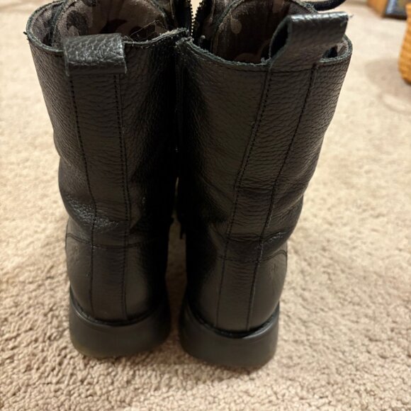 Fly London Black Boots EUC Size 36/6 - Picture 2 of 5